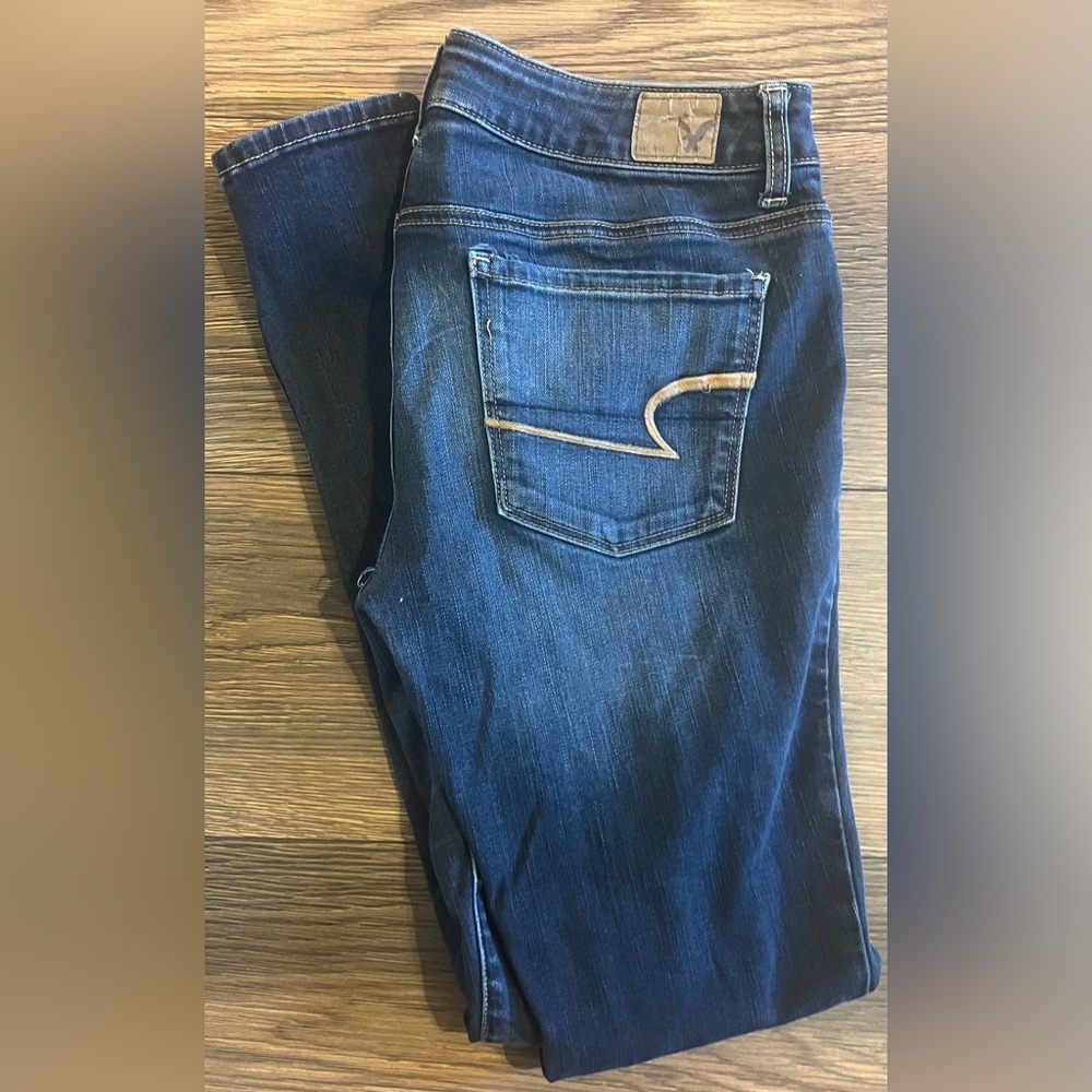 AMERICAN Eagle super stretch skinny jeans size: 8